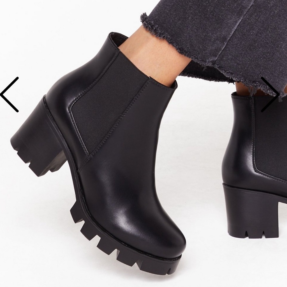 Nasty Gal Black Boots